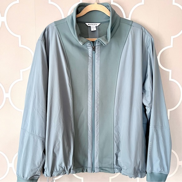 Athleta Evolve Hybrid Fleece Jacket Women’s Large - Picture 10 of 11